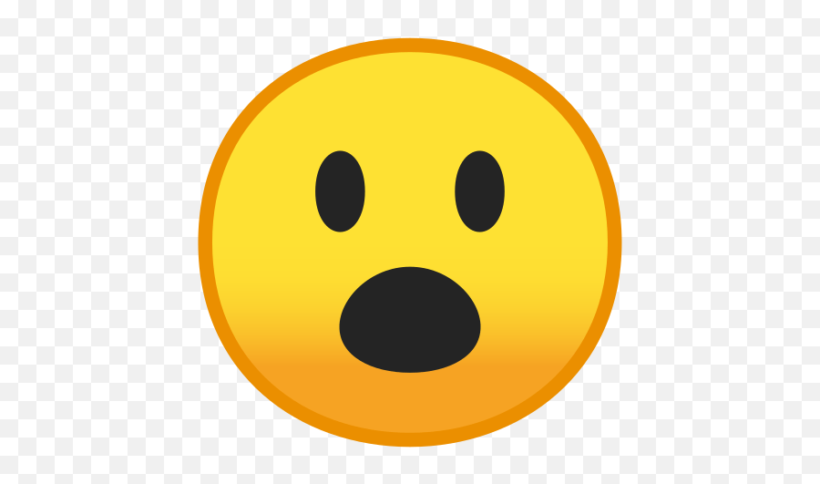 Face With Open Mouth Emoji Meaning With Pictures - Open Mouth Emoji,Emoji Meanings