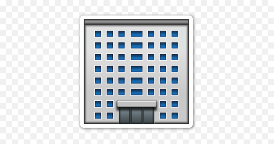 Hospital Transparent Emoji Picture - Emoji Building,Emoji Office Supplies