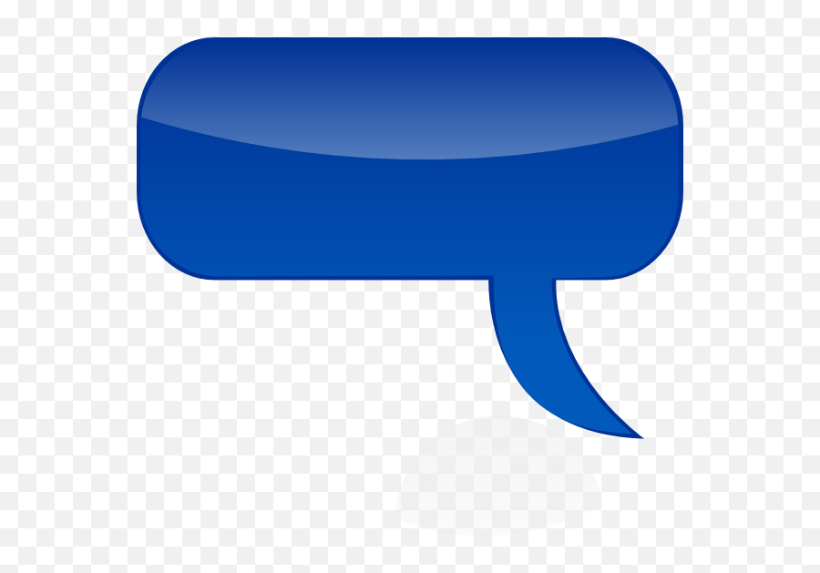 Download Blue Balloon Clipart Png - Speech Bubble In Color Emoji,Speech Balloon Emoji