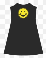 Happy People Alcestis Slip Dress - Smiley Emoji