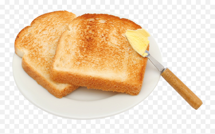 Toast Breakfast Bread Food - Bread Butter Toast Png Emoji,Emoji Toast