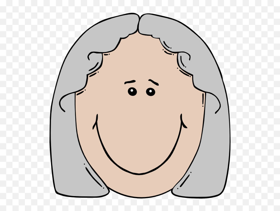 Faces Clipart Womans Face Faces Woman - Clip Art Childrens Face Emoji,Old Woman Emoticon