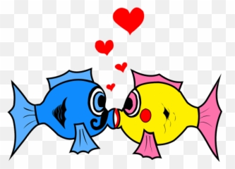 Free photos kiss of hearts search download - needpixcom Two Fish Kissing Clipart Emoji