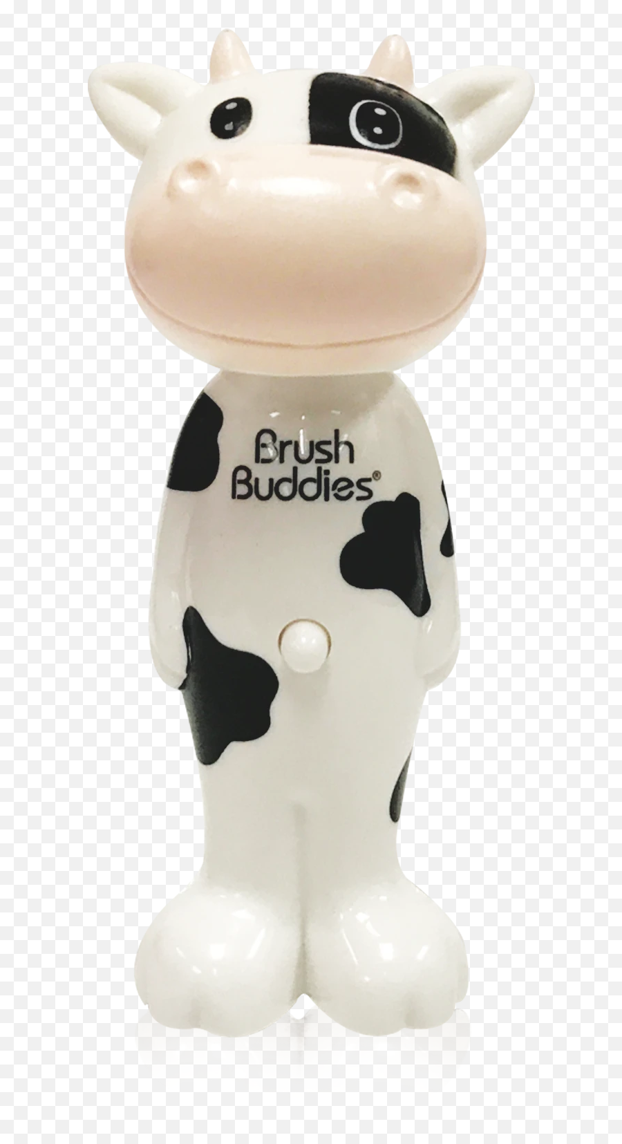 Brush Buddies Poppinu0027 Milky Wayne Cow Toothbrush - Figurine Emoji,Milky Way Emoji