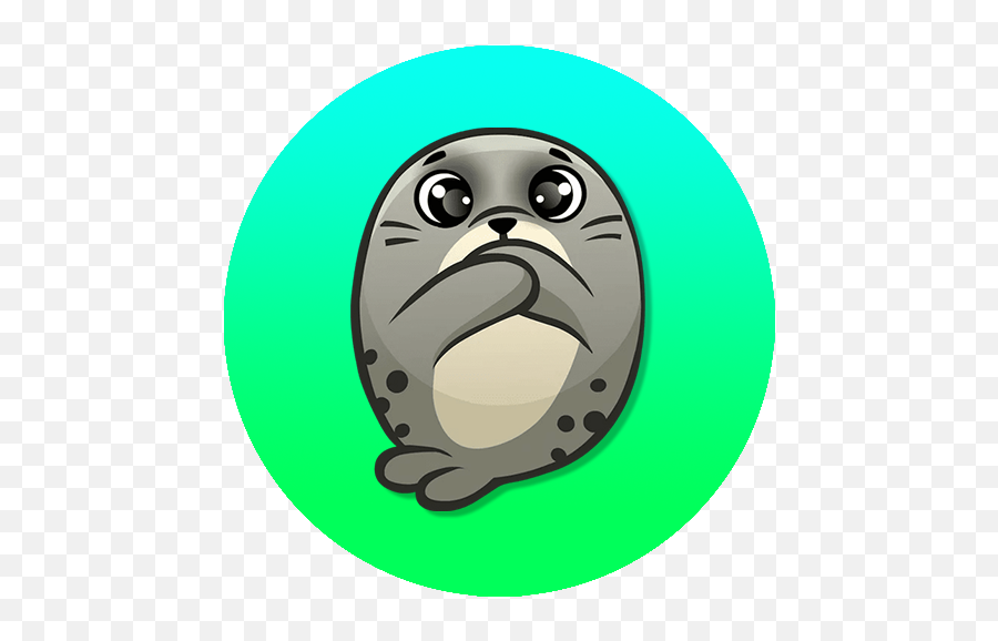 Seal Sticker For Wastickers - Aluksne Museum Emoji,Walrus Emoji
