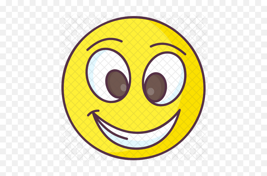 Content Emoji Emoji Icon Of Colored - Smiley,Content Face Emoji