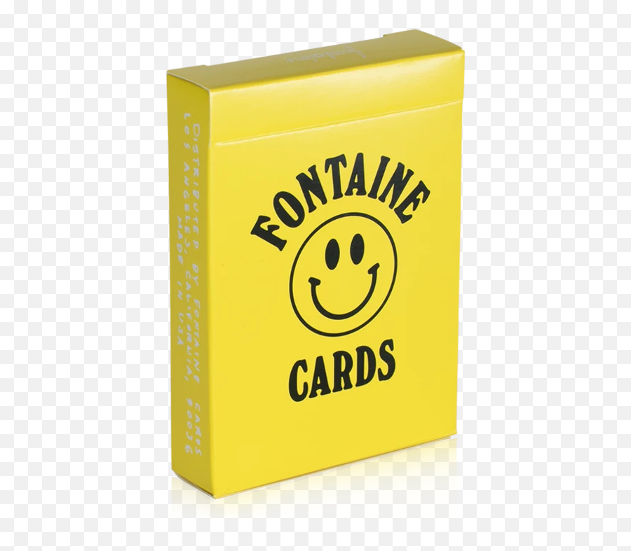 Fontaine Chinatown Market Edition Playing Cards - Art Of Play Smiley Emoji,Emoticon Puzzles