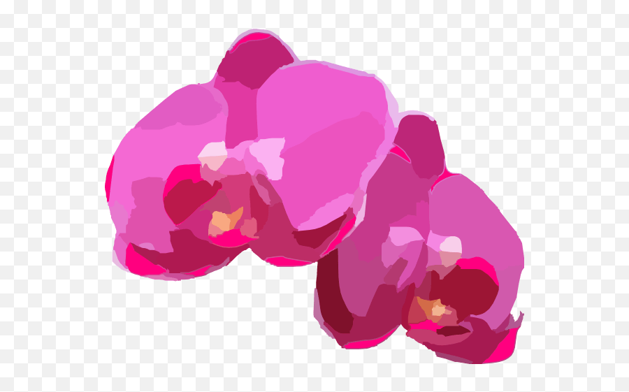 Free Pink Orchid Cliparts Download - Orchid Png Vector Emoji,Orchid Emoji