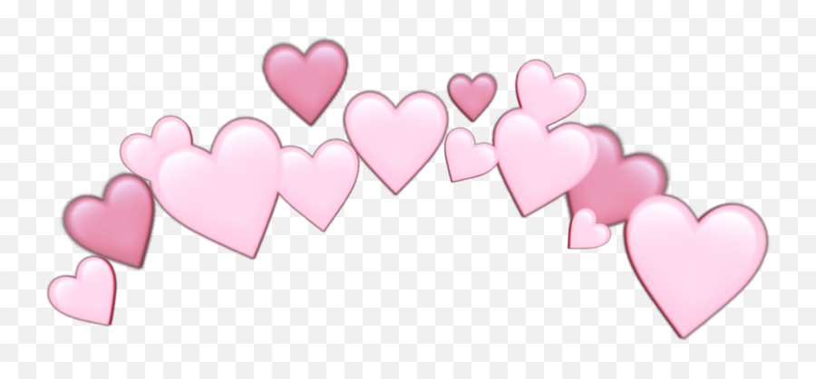 Largest Collection Of Free - Toedit Pinkhearts Stickers Kawaii Heart Transparent Sticker Emoji,Hert Emoji
