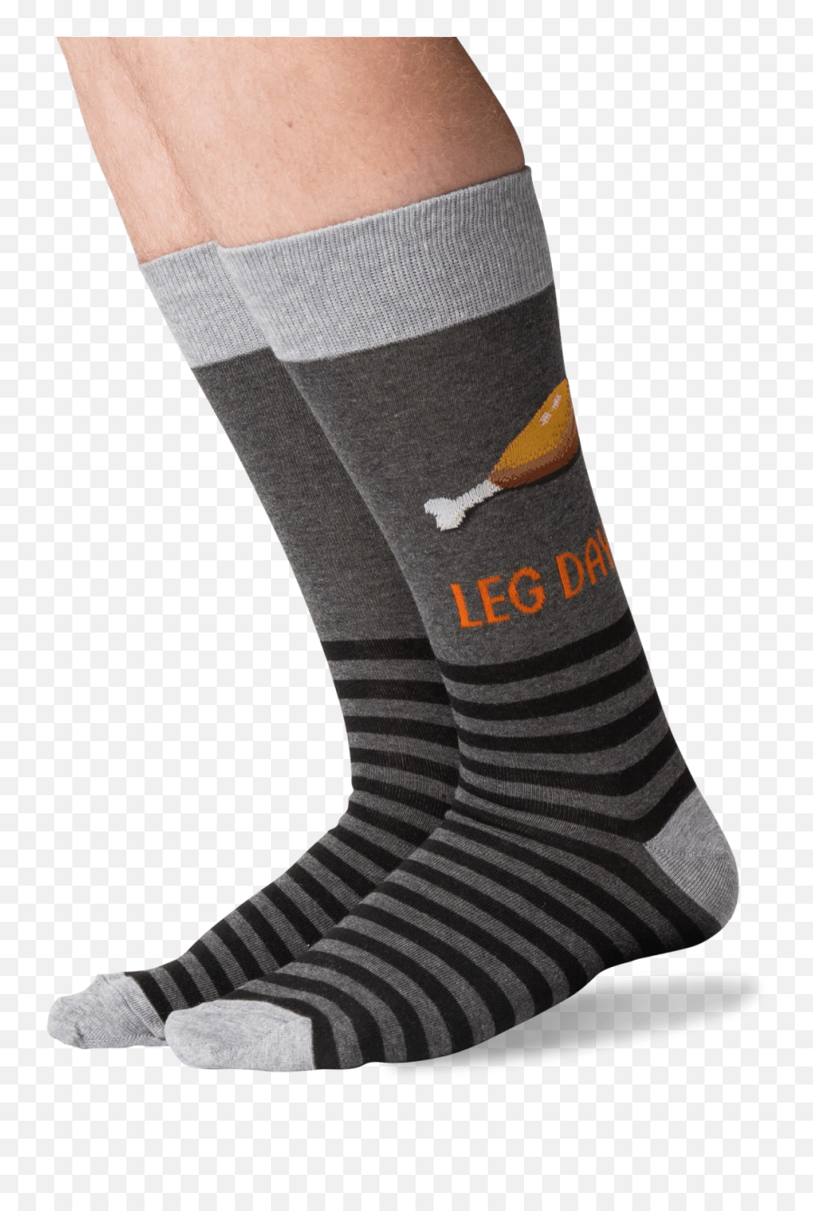 Mens Leg Day Crew Socks - Unisex Emoji,Turkey Leg Emoji