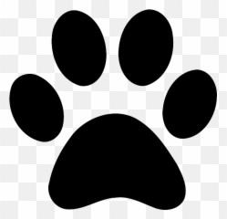 Paw Print Pawprint Black Freetoedit - Paw Print Wildcat Clipart Emoji ...