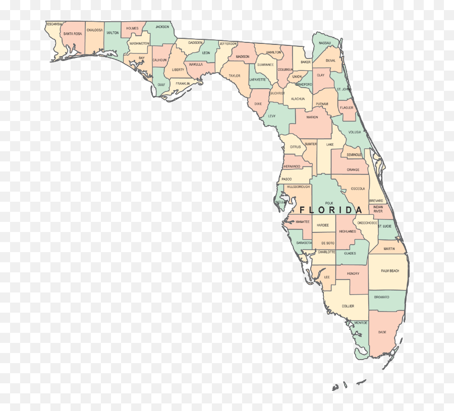 Manatee Clipart Florida State Manatee - Florida Map Emoji,Florida State Emoji