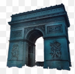 Paris Monument Architecture Sticker - De Triomphe Emoji
