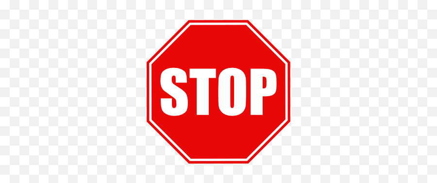 Stop Sign Clip Art Microsoft Free Clipart Images 2 - Stop Sign Clipart Png Emoji,Stop Sign Emoji