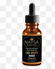 Naysa 5000mg Tincture Peppermint 30 Ml - Ctfo 750 Cbd Oil Emoji,Peppermint Emoji