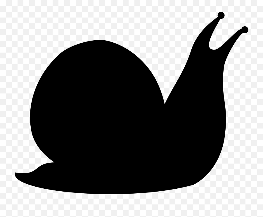 Snail Clipart Outline Of Missouri Big - Snail Silhouette Clipart Emoji,Slug Emoji