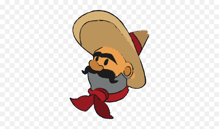 Mexican Icons - Cartoon Emoji,Mexican Emoji