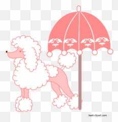 Free Dog Clip Art House And Puppy - Standard Poodle Emoji