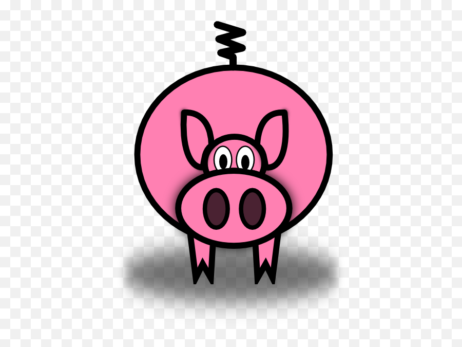 Evil Pig Face Png Picture - Simple Pig Clipart Emoji,Pig Face Emoji