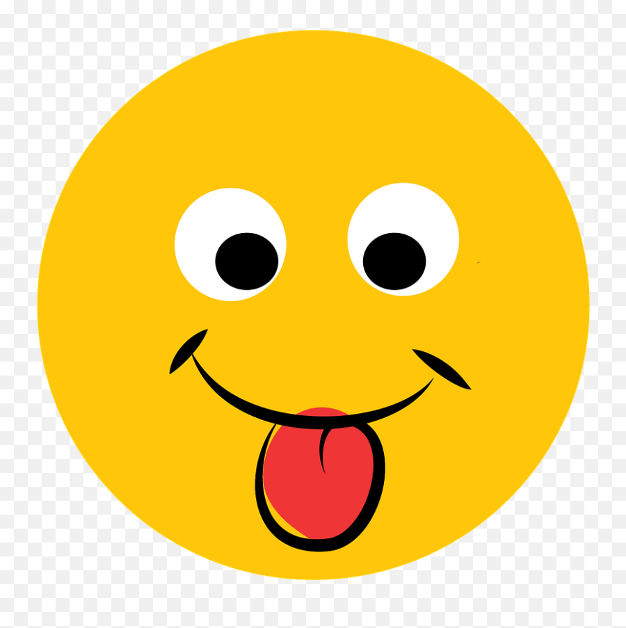 Emoji Smile Face Happy Free Pictures - Gambar Emoji Senyum,Emoji