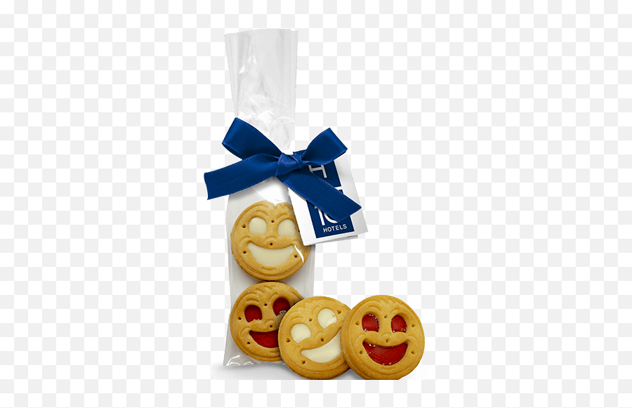 Bag With Smile Cookie - Peanut Butter Cookie Emoji,Cookie Emoticon