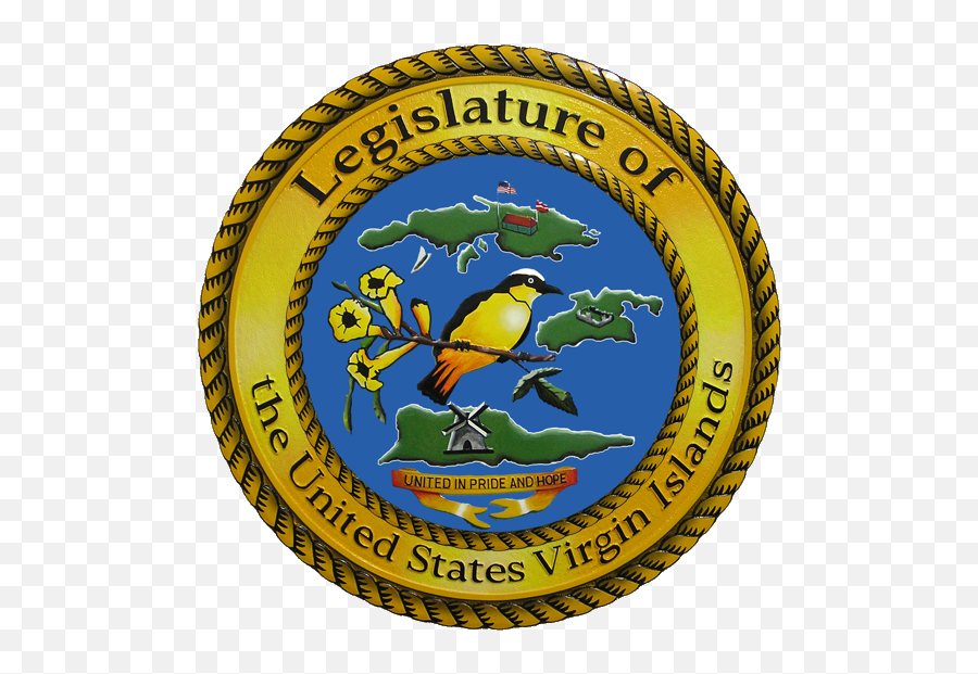 Seal Of Virgin Islands Legislature - United States Intelligence Community Seal Emoji,Virgin Islands Flag Emoji