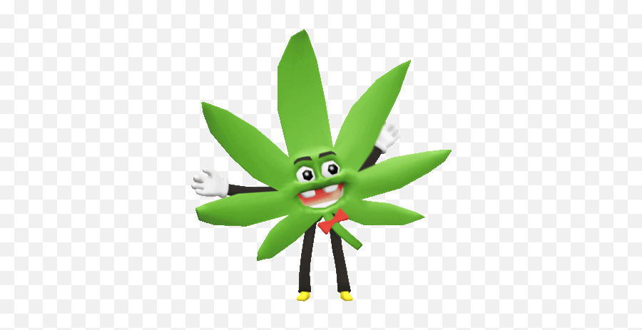 Weed Emojis - Cartoon,Weed Leaf Emoji