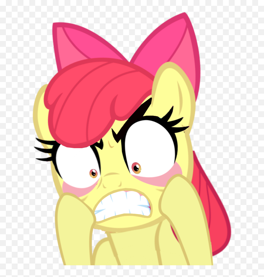 Sycra Drawing Yellow Tooth Transparent - Angry Apple Bloom Emoji,Teeth Clenched Emoji
