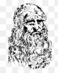 Leonardo Da Vinci Portrait Vector Image - Leonardo Da Vinci Portrait Png Emoji,(y) Emoticon
