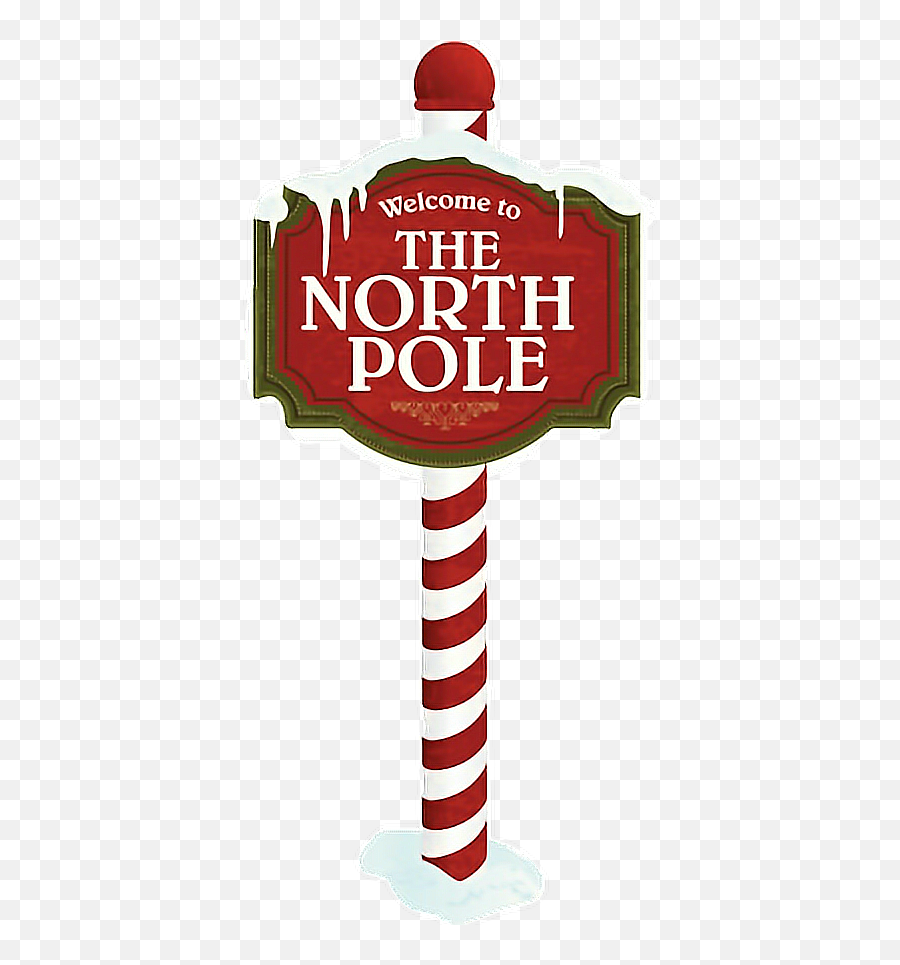 Christmas Wallpaper - Welcome To North Pole Emoji,Pole And House Emoji