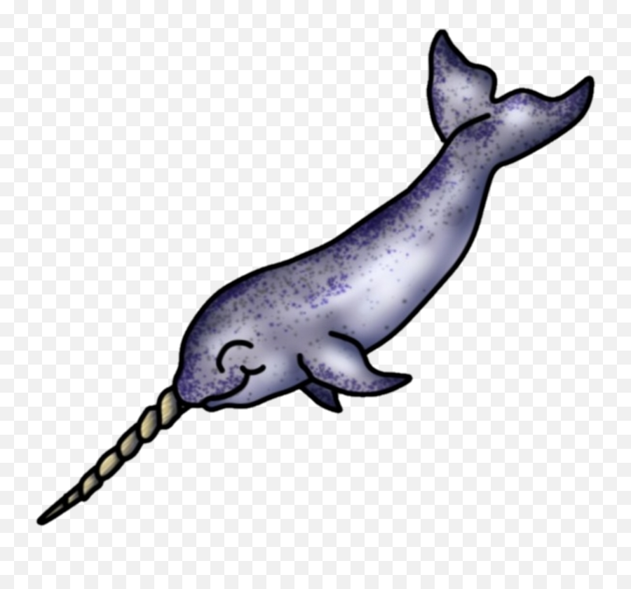 Freetoedit Picsart Narwhal Narwhaledits - Cetacea Emoji,Narwhal Emoji