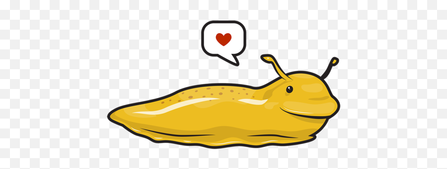 Clipart Banana Slug - Banana Slug Transparent Emoji,Slug Emoji