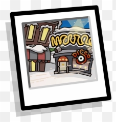 This Old Town Background - Club Penguin Game Backgrounds Emoji,Alte Emojis