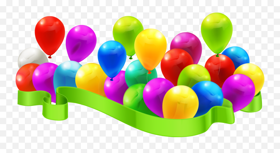 Balloon Decoration Clipart Png - Birthday Balloon Decoration Png Emoji,Emoji Balloon Arch