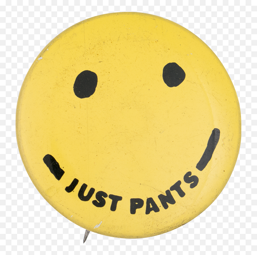 Just Pants Busy Beaver Button Museum - Circle Emoji,Flying Emoticon