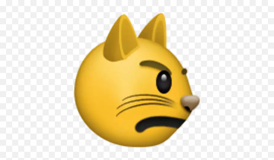 Emoji 5 Novo - Stickers For Whatsapp Side Facing Cat Emoji,Emoticon Para Whatsapp