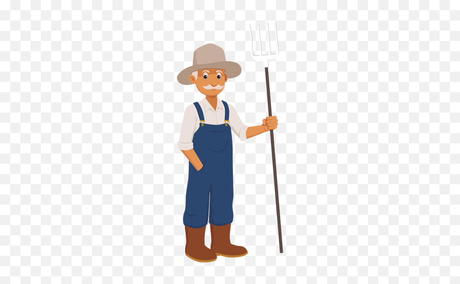 Pin - Cartoon Farmer Transparent Background Emoji,Farm Emoji