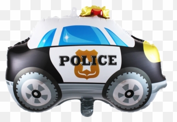 Police Car Foil Balloon - Police Car Foil Balloon Emoji,Police Car Emoji