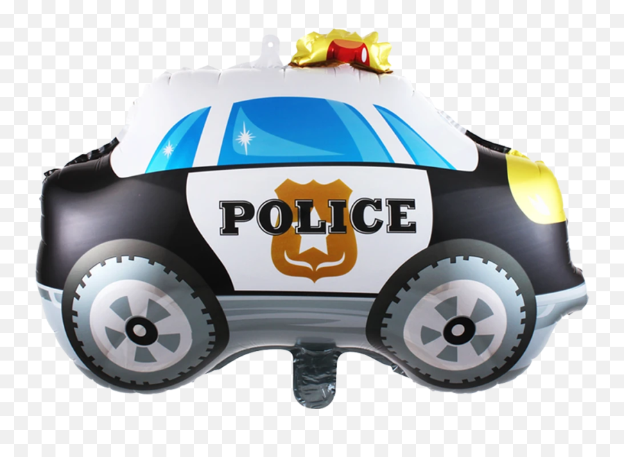 Police Car Foil Balloon - Police Car Foil Balloon Emoji,Police Car Emoji