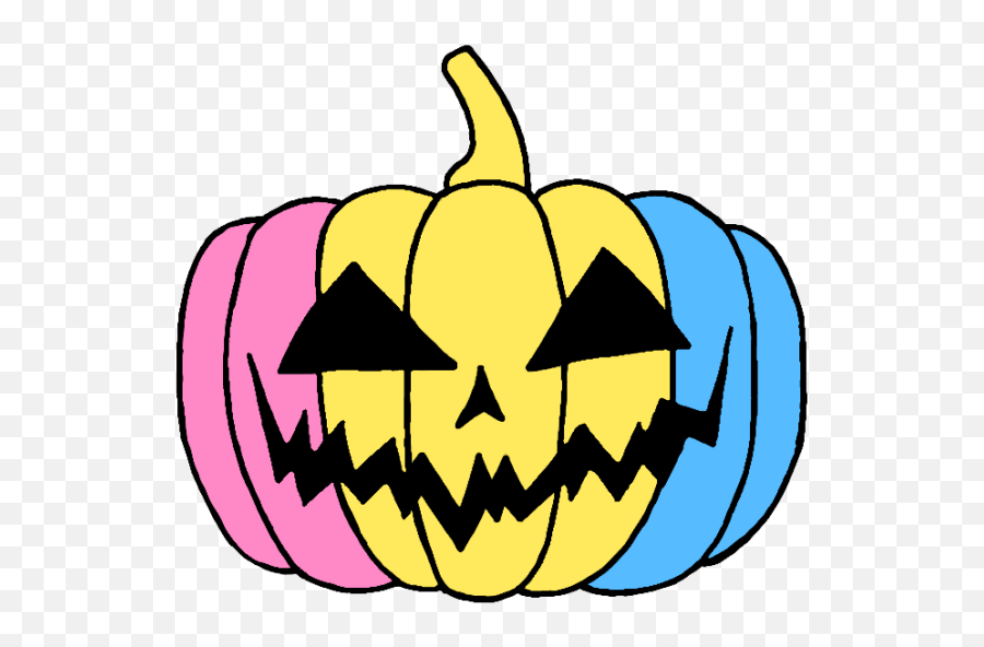 Halloween Emoji,Pansexual Flag Emoji