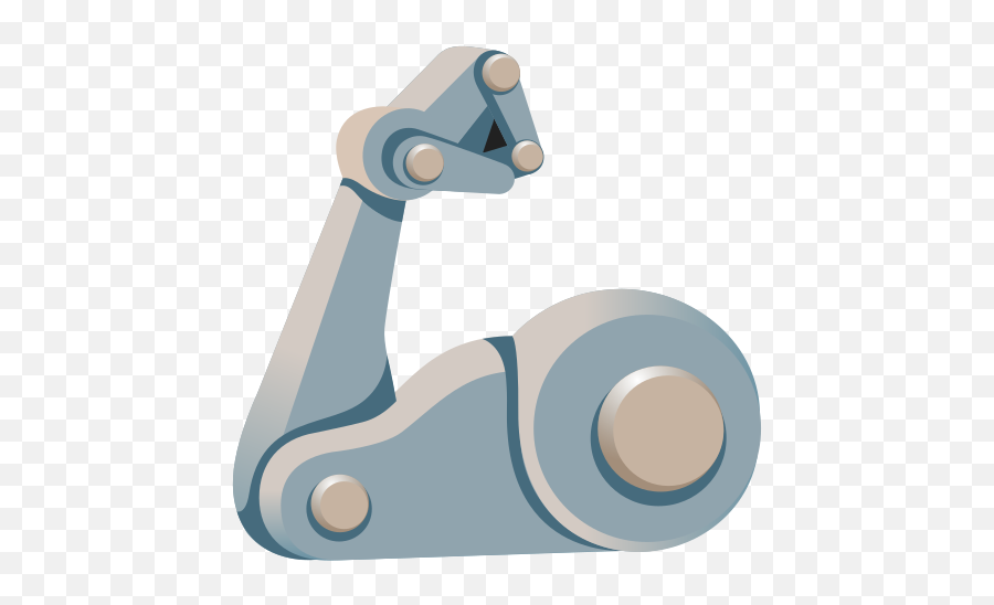 Mechanical Arm Emoji - Art,Cannon Emoji