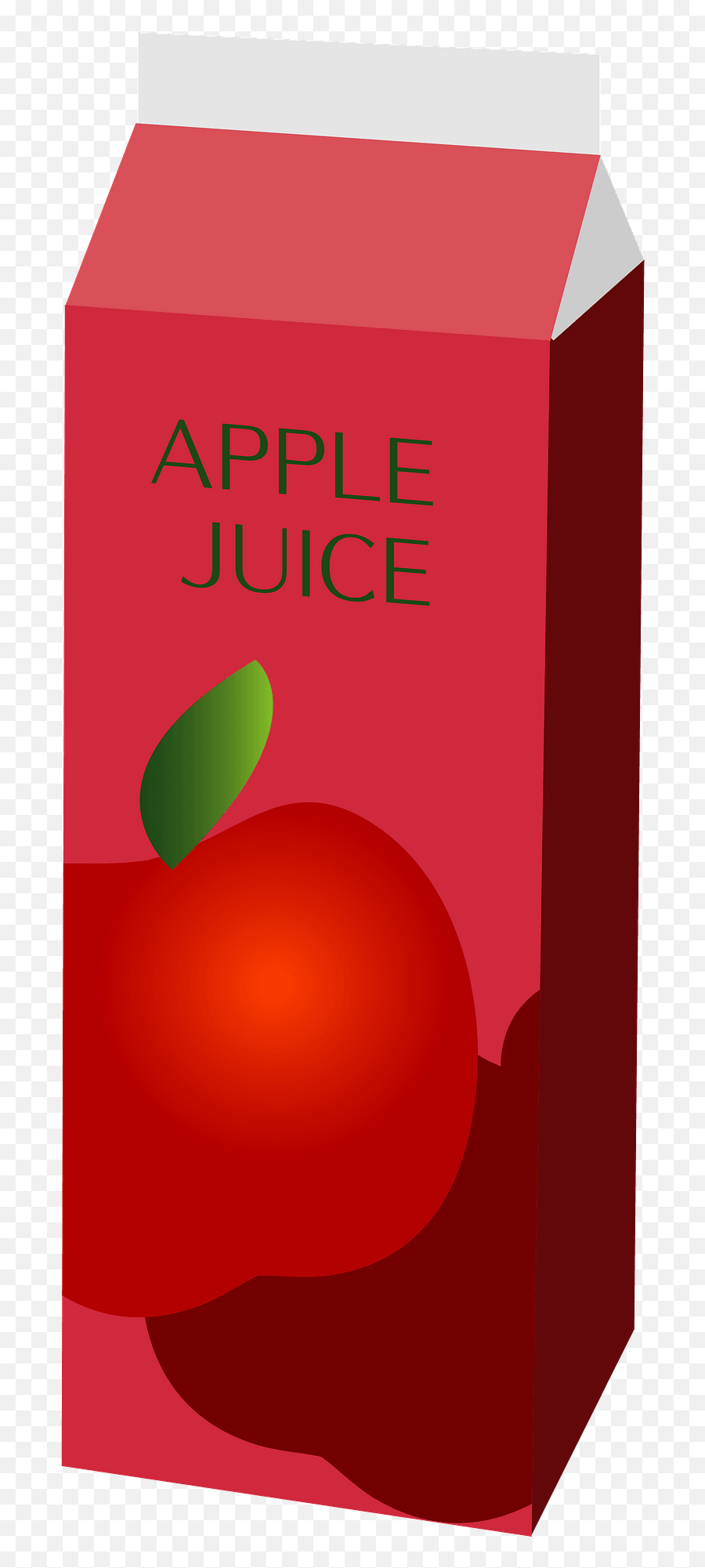 Apple Juice Drink Clipart - Carton Of Apple Juice Clipart Emoji,Juice Emoji