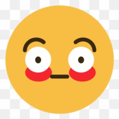 Feeling Emoji Shy Emotion Face Icon - Happy,Emoji Shy