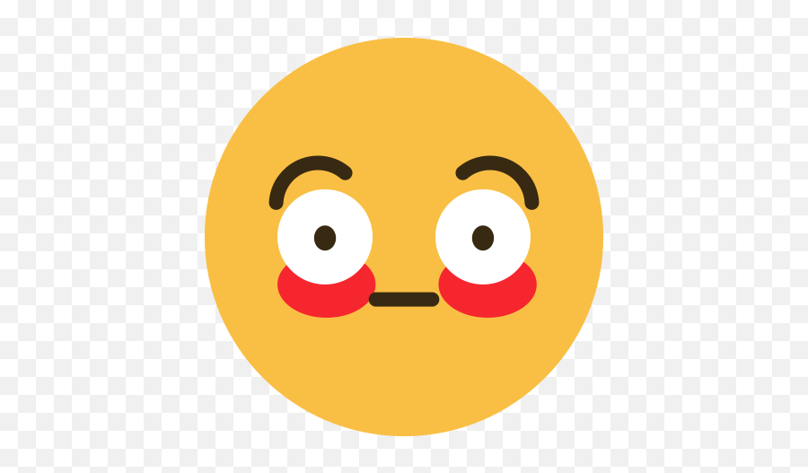 Feeling Emoji Shy Emotion Face Icon - Happy,Emoji Shy