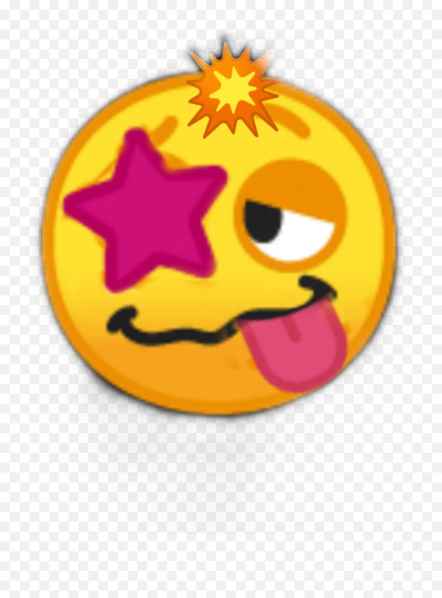 Knockedout Knocked Emoji Sticker By Barka Kliou0026koko - Happy,Emoji For Crazy