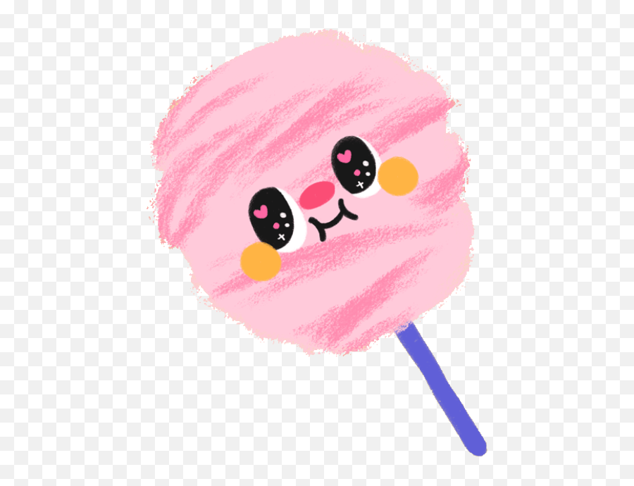 Kawaii Cute Girl Magic Pastel Pink Purple Aesthetic - Transparent Aesthetic Pastel Cute Png Emoji,Cute Girl Emoji