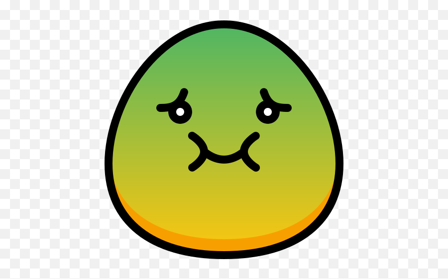 Nausea - Circle Emoji,Nausea Emoji