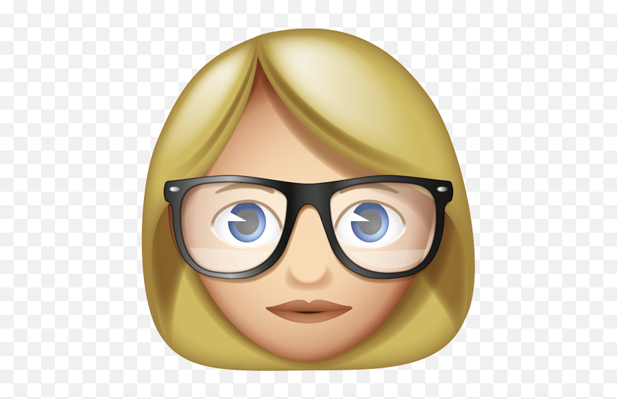 Emoji - Cartoon,Emoji With Glasses