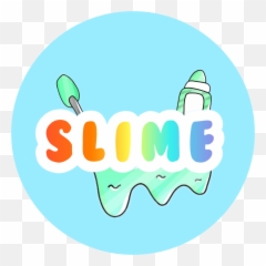 Slime Logo Dacreditos Slimes - Estrellas De Fieltro Emoji,Emoji Slime