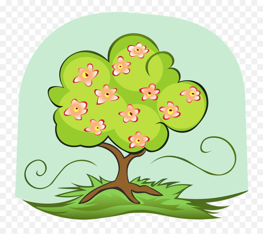 Cherry Blossom Tree - Illustration Emoji,Sakura Blossom Emoji